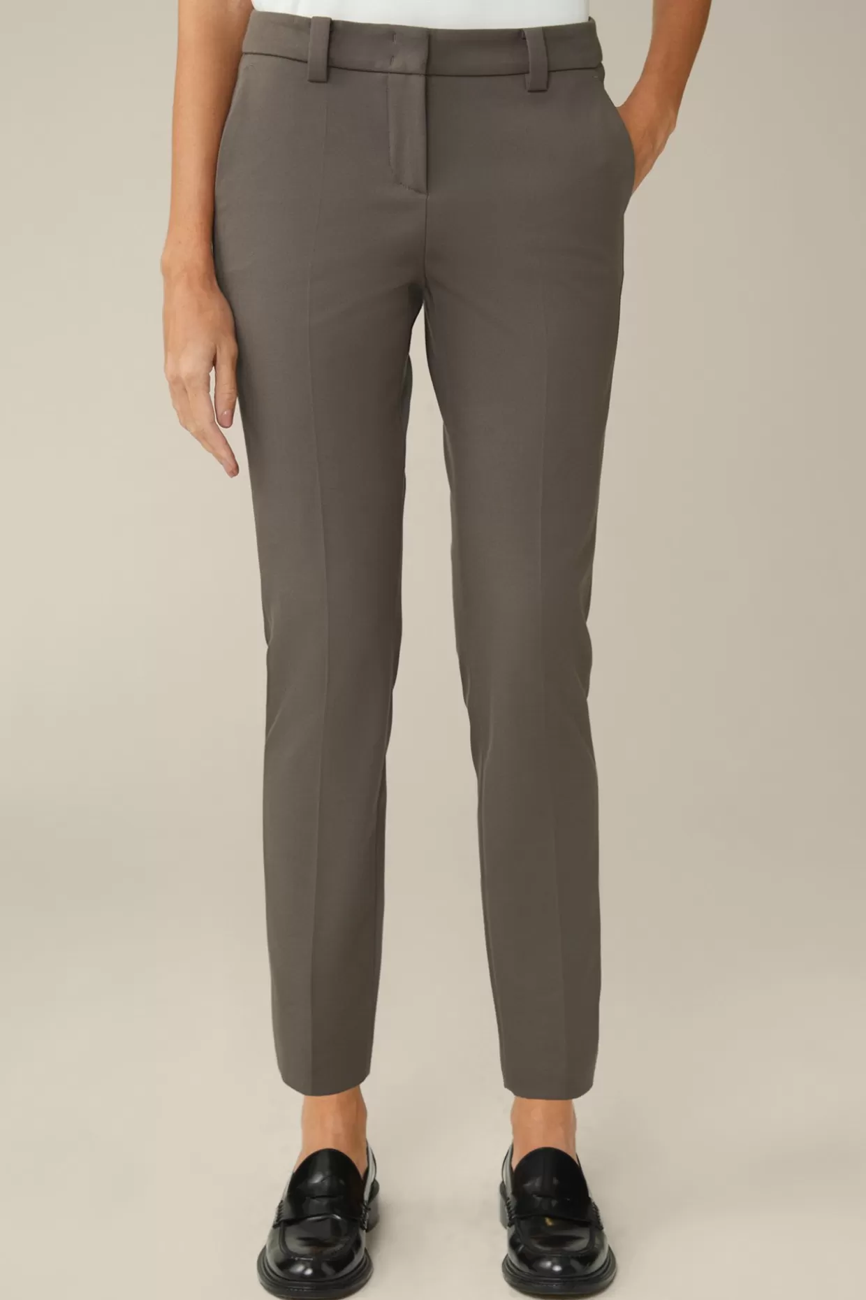 Damen Windsor Baumwoll-Bi-Stretch-Chino In