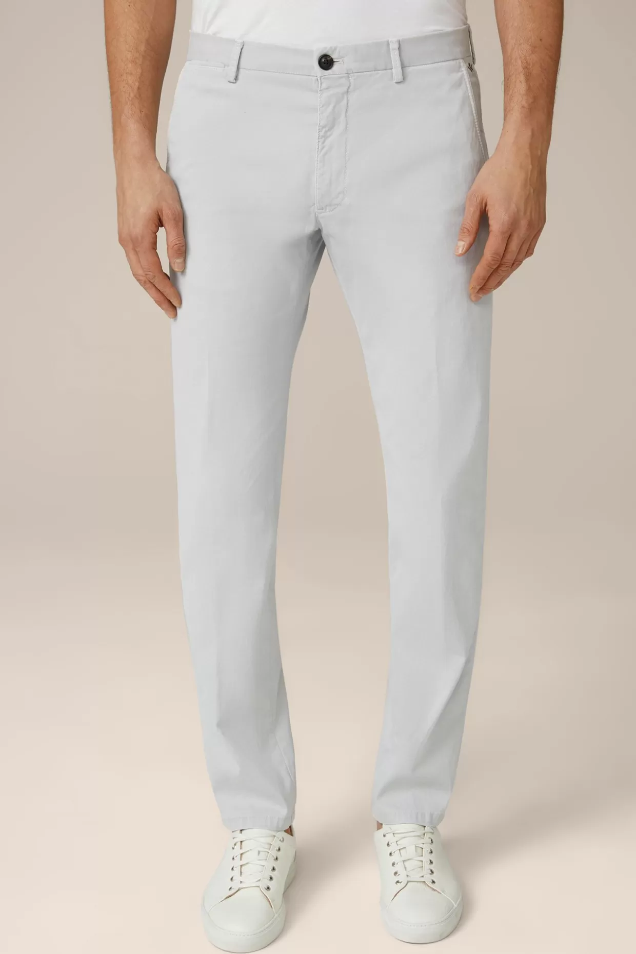 Herren Windsor Baumwoll-Chino Cino In Stein