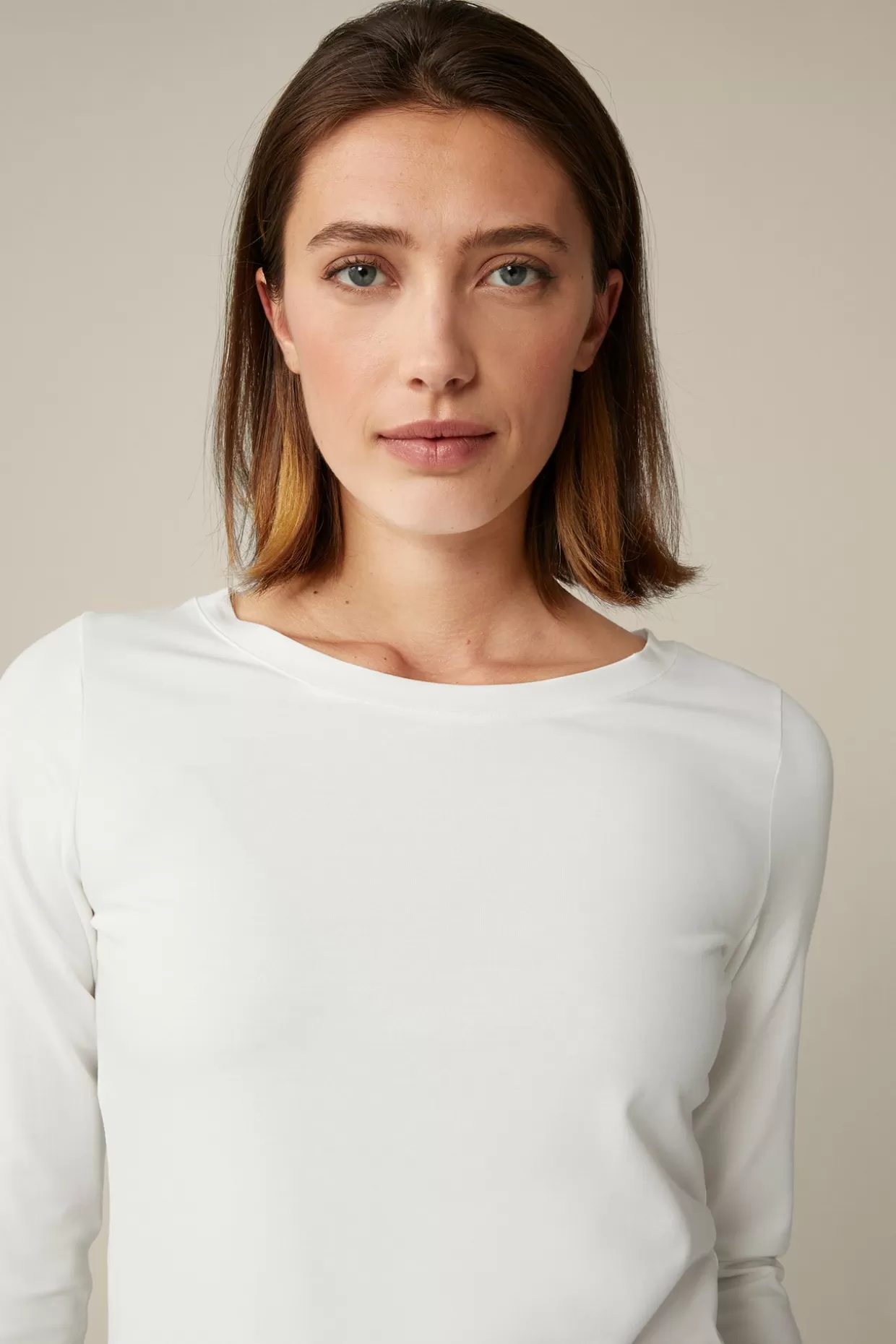 Damen Windsor Baumwoll-Shirt In