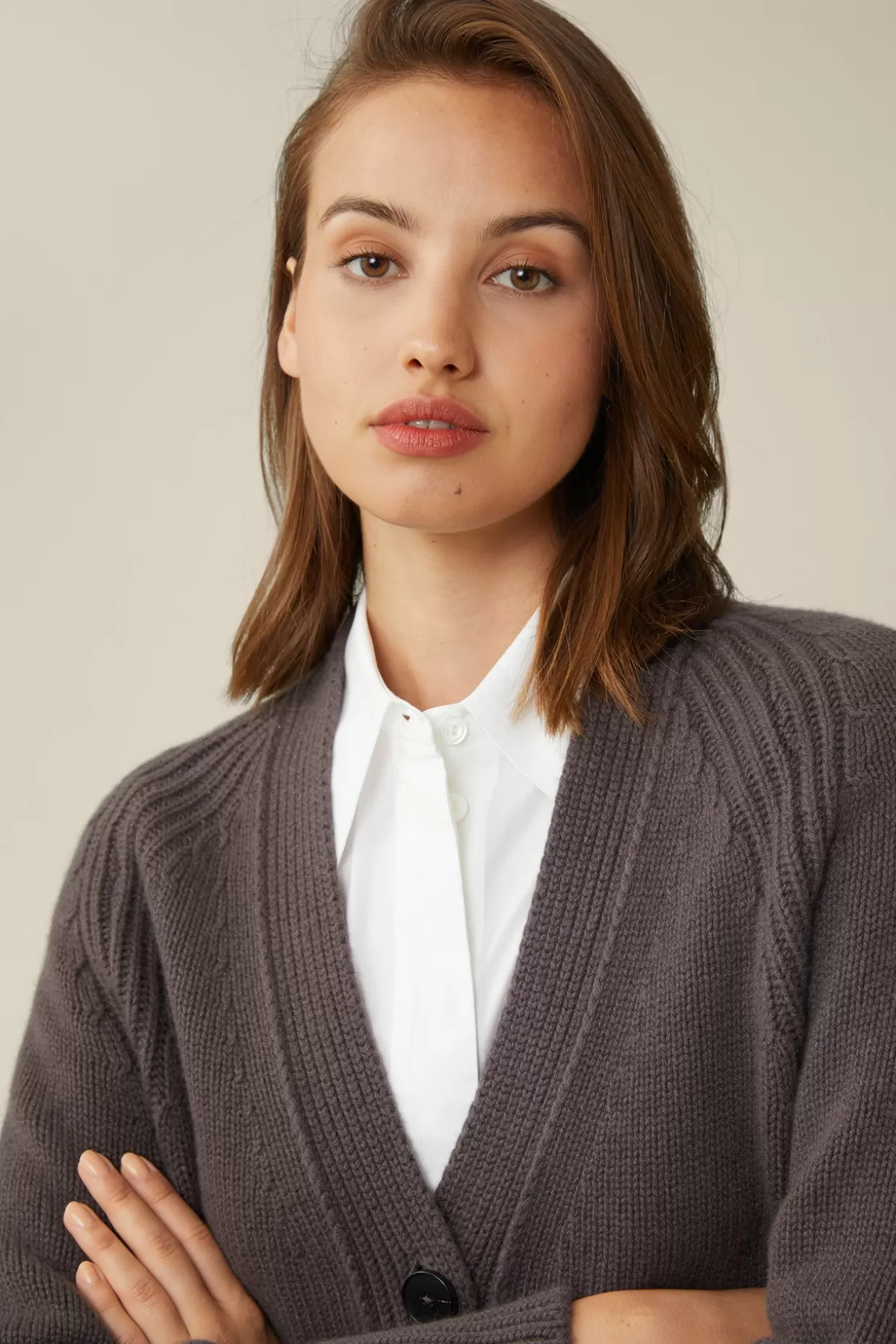 Damen Windsor Cashmere-Cardigan In