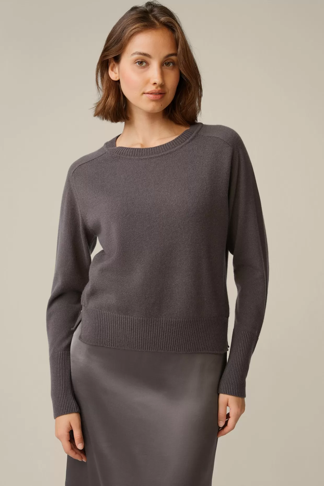 Damen Windsor Cashmere-Rundhals-Pullover In