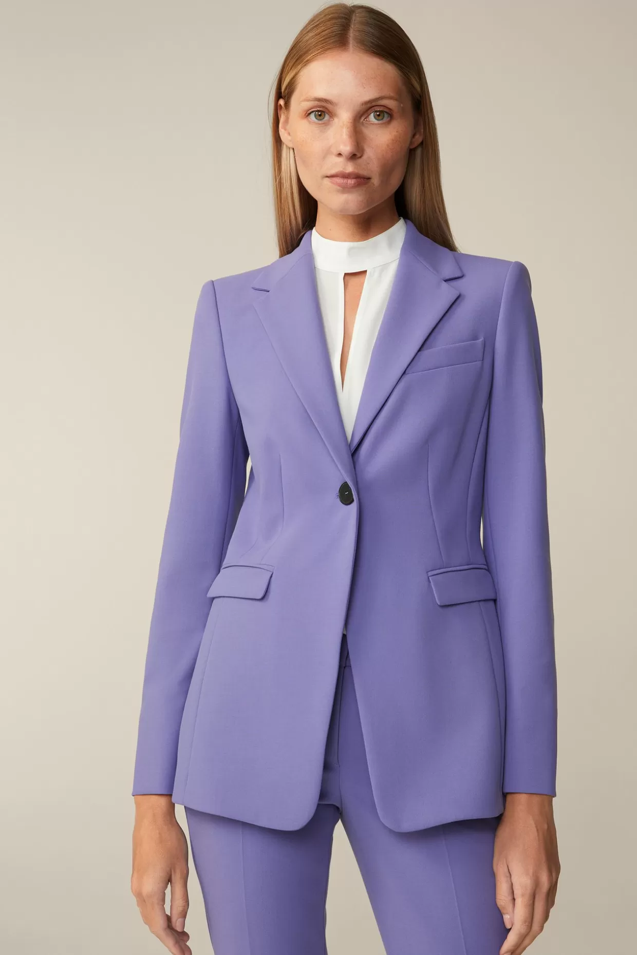 Damen Windsor Crepe-Blazer In