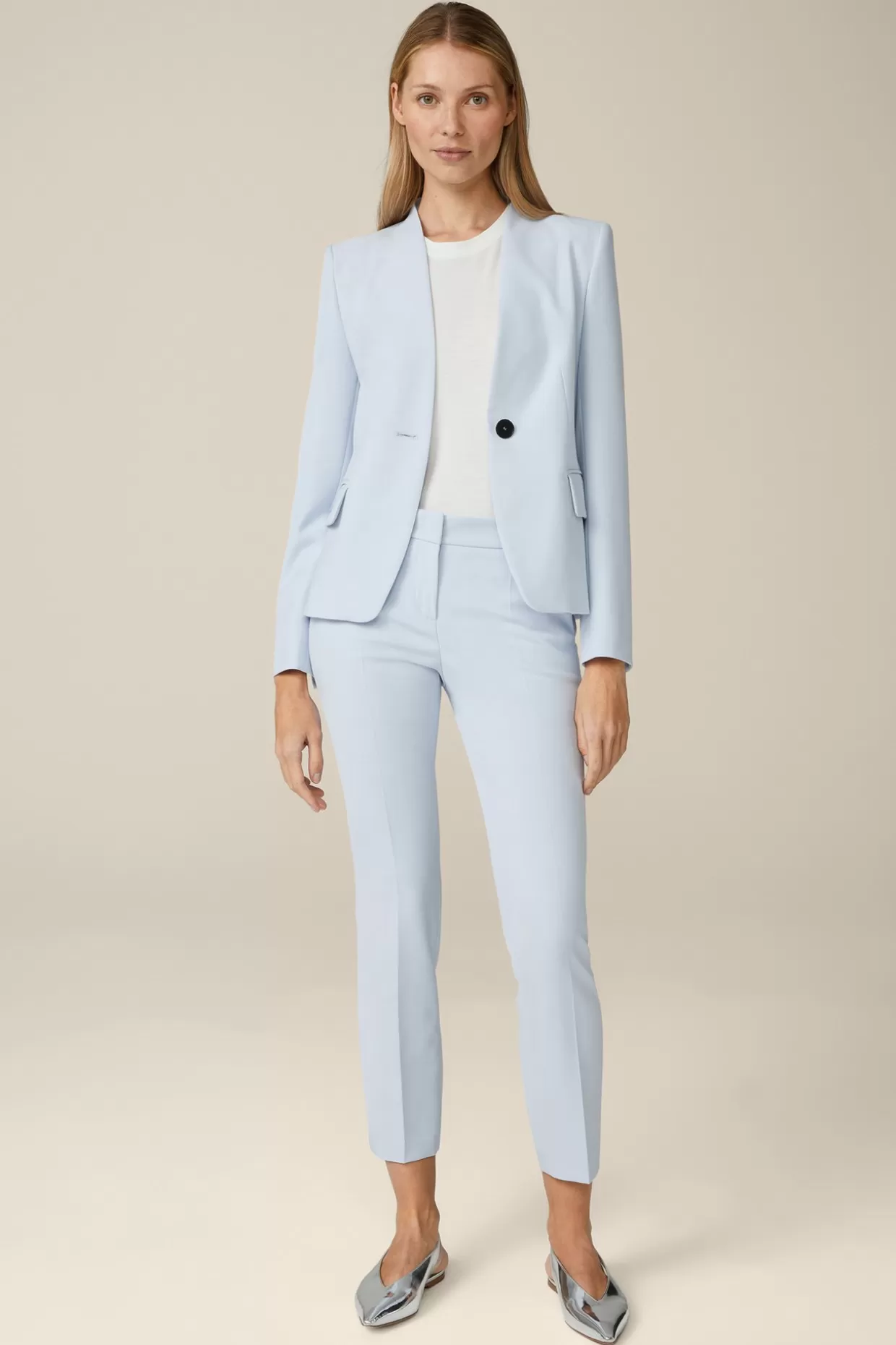 Damen Windsor Crepe-Blazer In