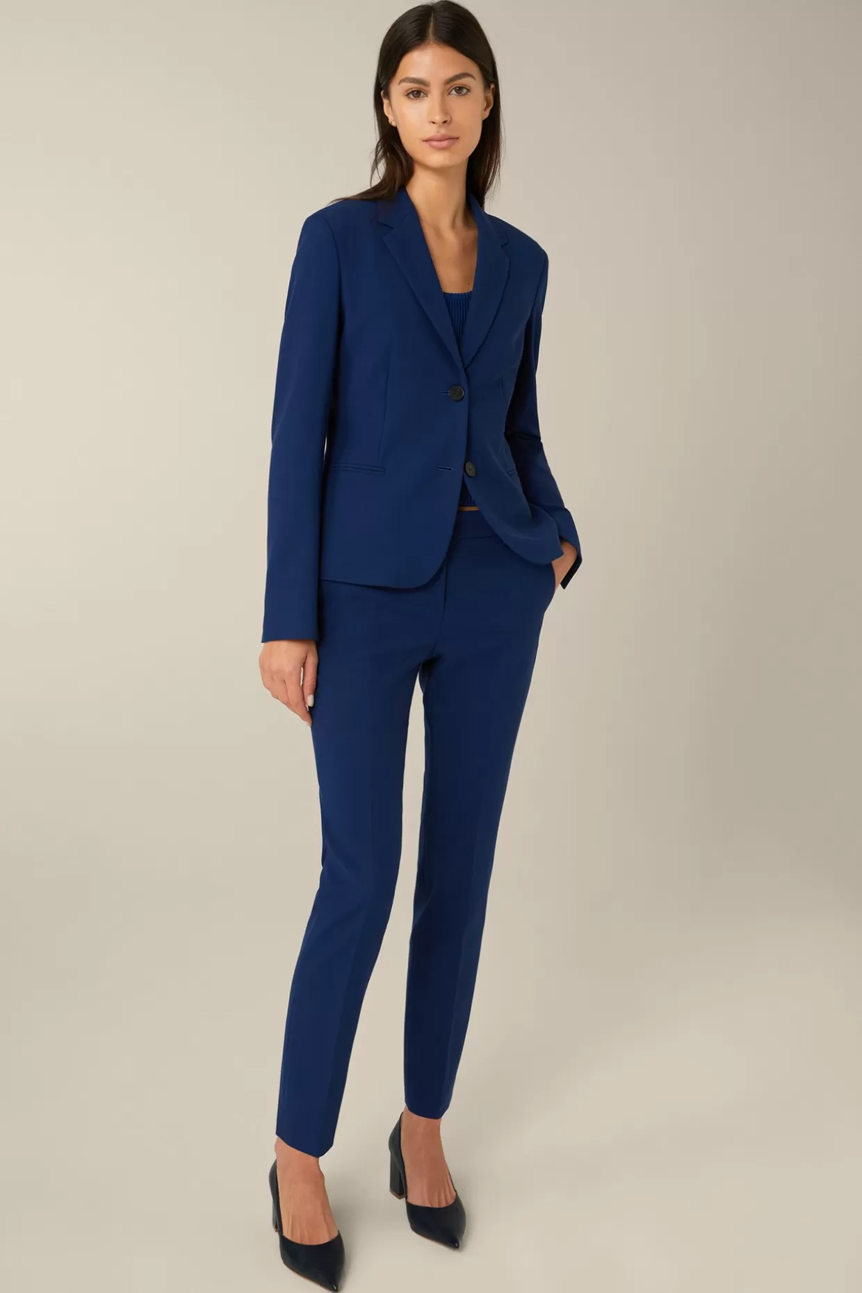 Damen Windsor Crepe-Blazer In