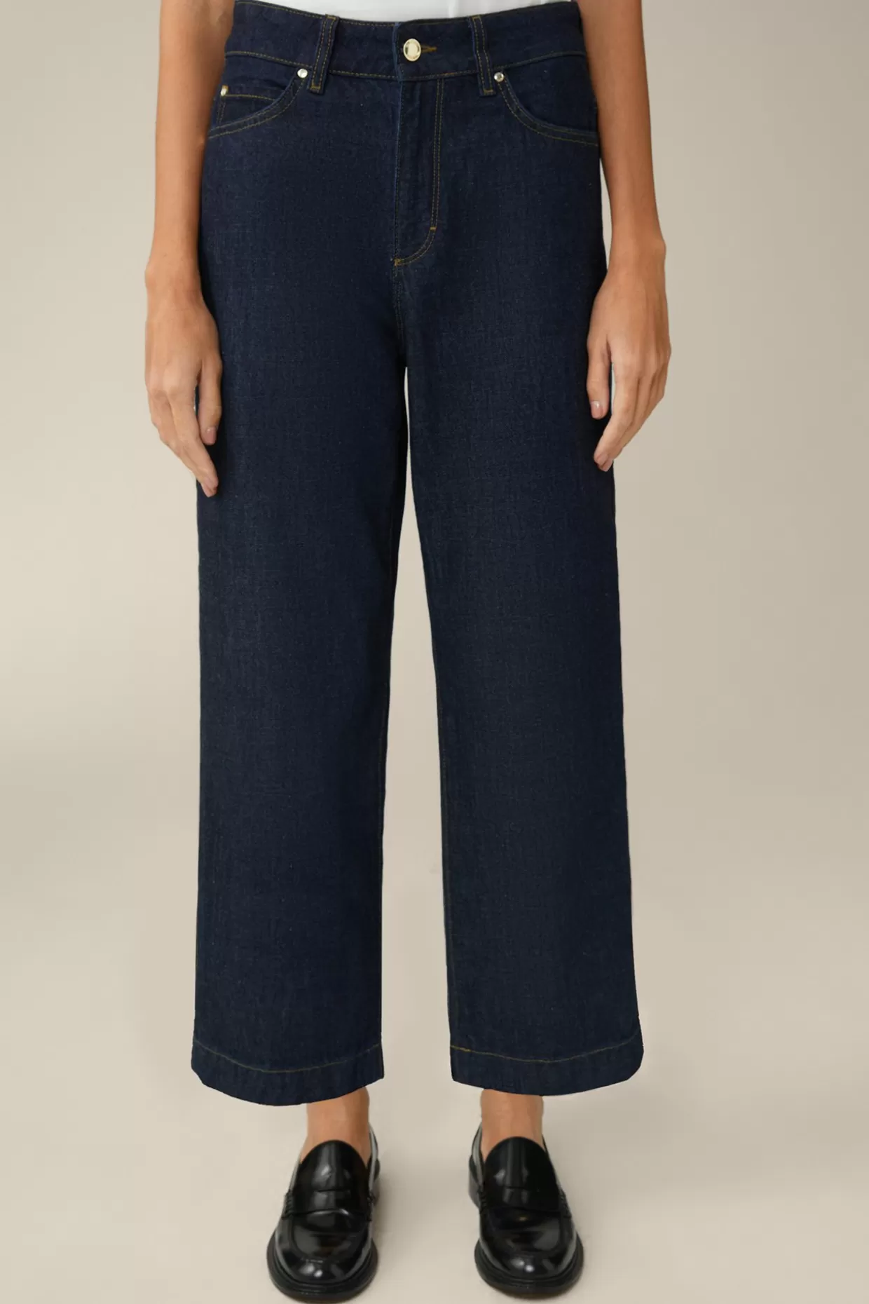 Damen Windsor Jeans-Culotte In