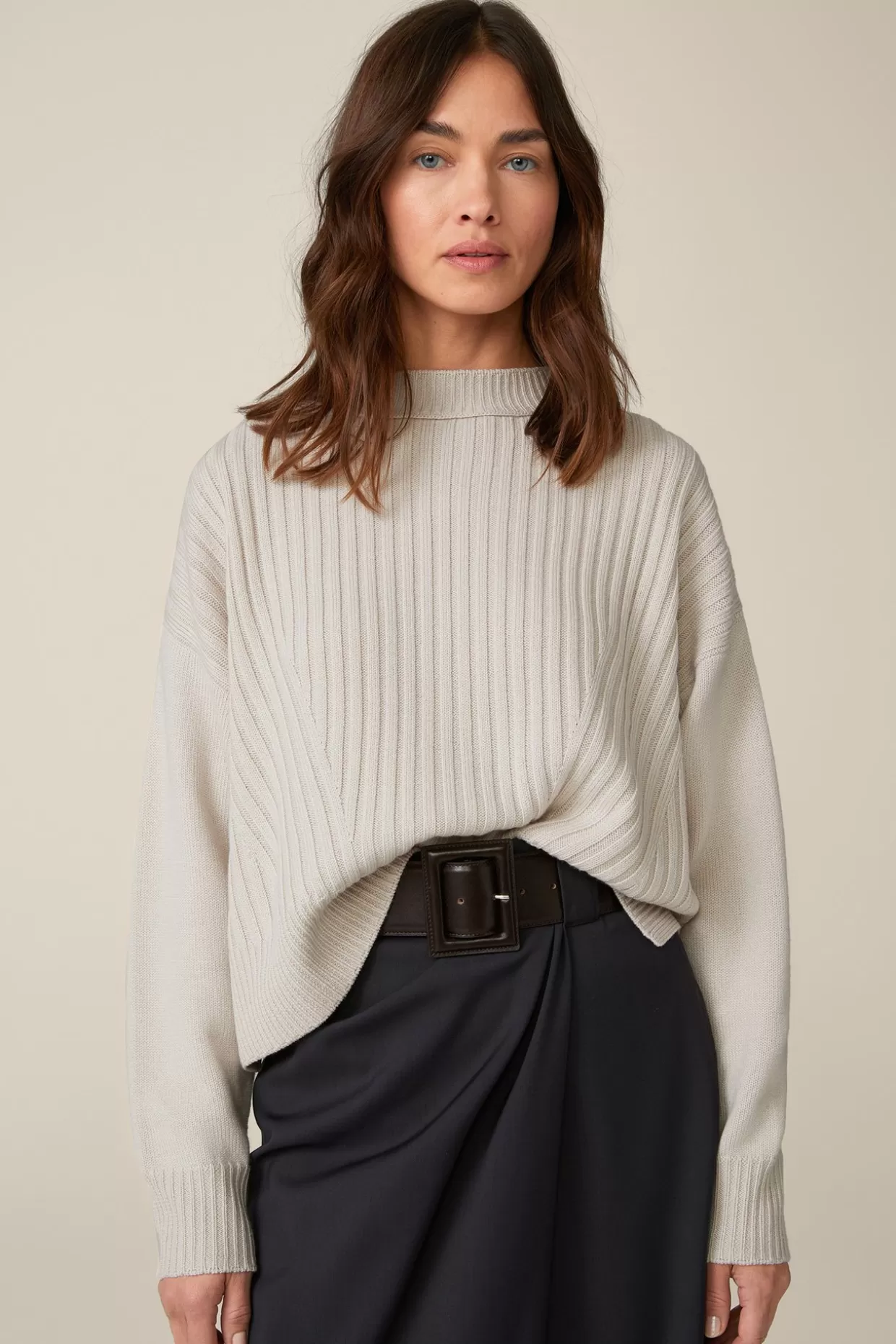 Damen Windsor Merino-Pullover In