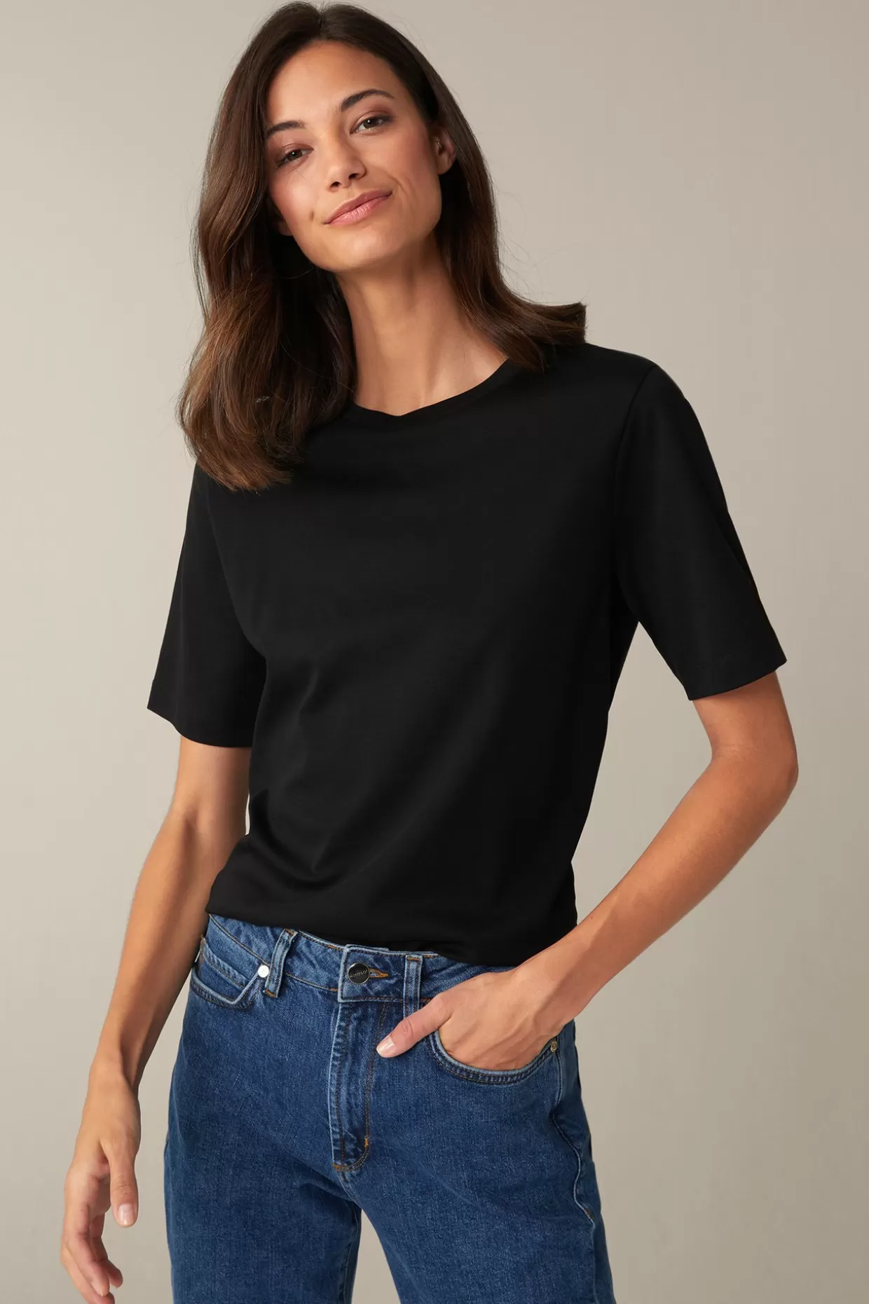 Damen Windsor Organic Cotton T-Shirt In