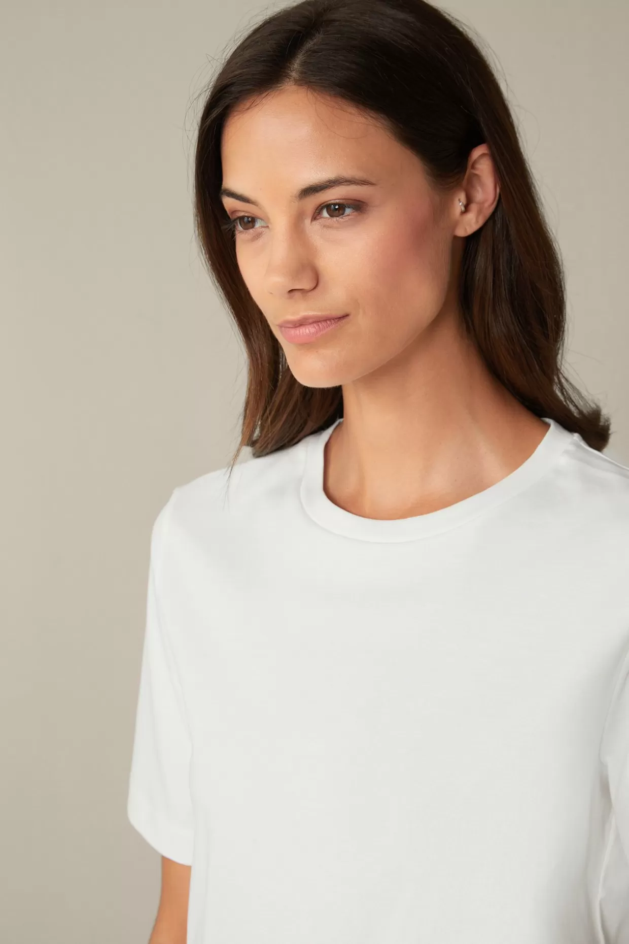 Damen Windsor Organic Cotton T-Shirt In