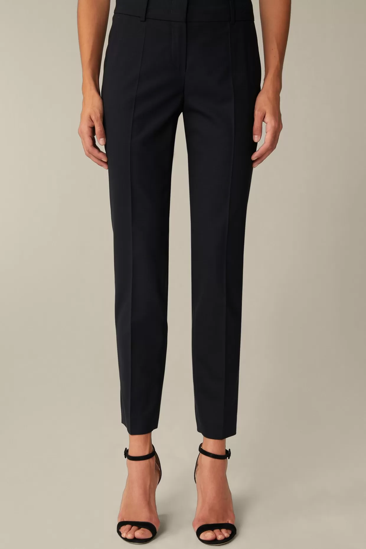 Damen Windsor Schurwoll-Stretch-Hose In