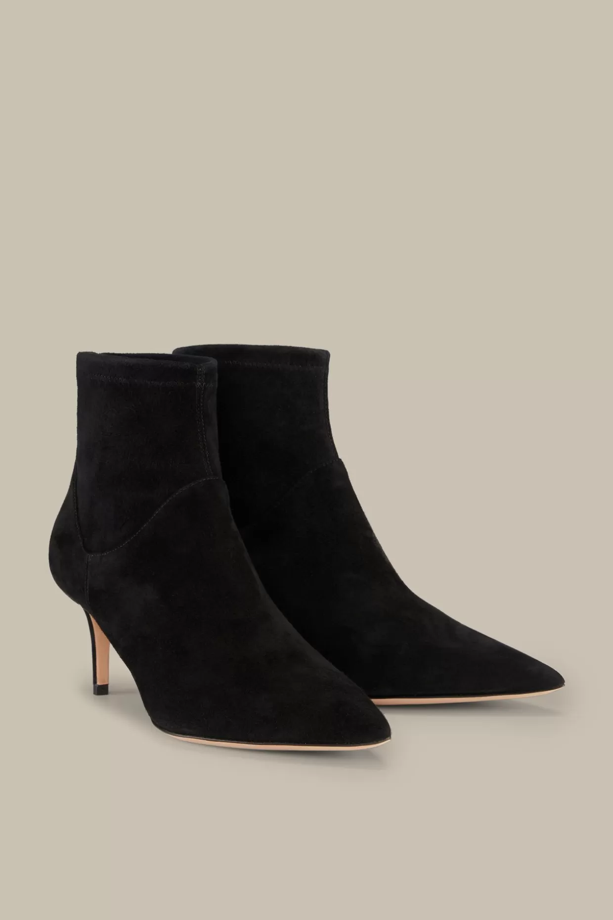 Damen Windsor Stiefelette Aus Ziegenveloursleder In By Unutzer