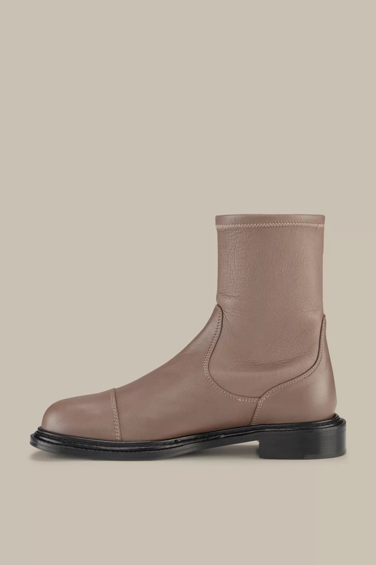 Damen Windsor Stretch-Boots Aus Lammnappaleder In By Unutzer