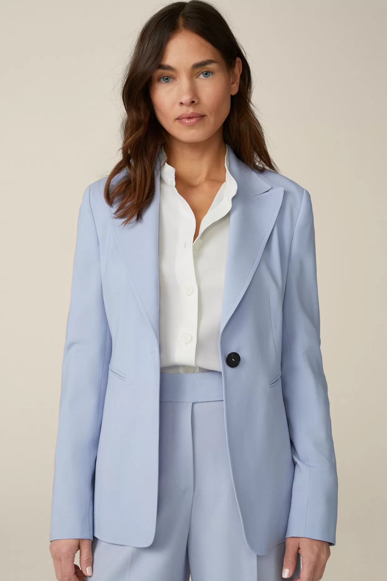 Damen Windsor Wollstretch-Blazer In