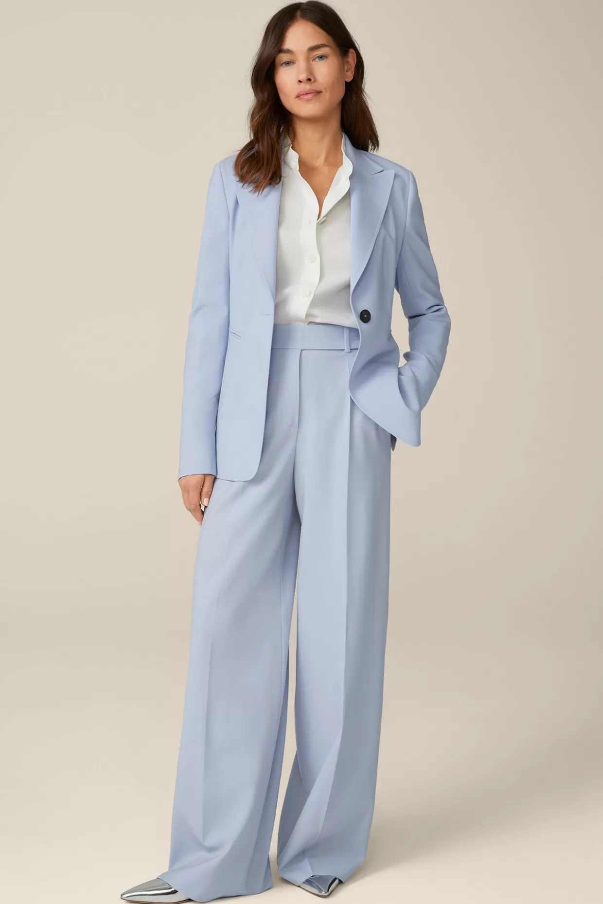 Damen Windsor Wollstretch-Blazer In